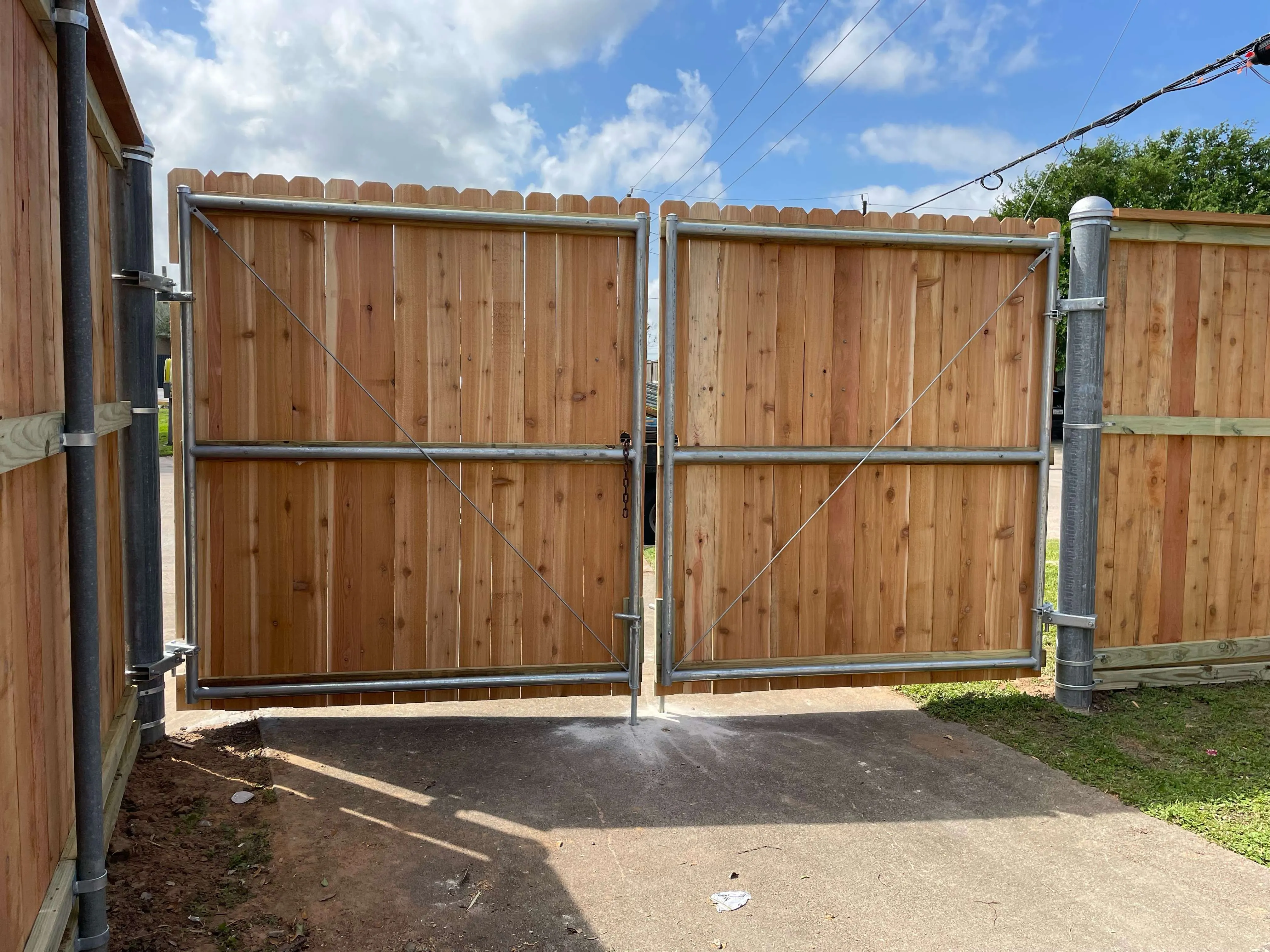 Commercial grade fence installation in OKC - Durable security fencing for businesses